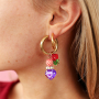 Jewellery making with glass beads and ceramic beads