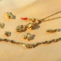 Get inspired with stainless steel Christmas charms and beads