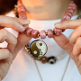 How to combine natural stone beads