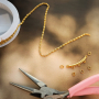 Making jewellery with stainless steel findings