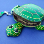 Create a beautiful collection with leather purses and keychains