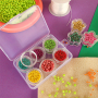 Create summer jewellery with glass seed bead rocailles