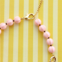Create colourful jewellery with striped DQ acrylic beads