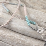 Totally in the clouds with these dreamy jewellery with nice charms of metal