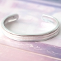 You can personalize these trendy bracelets by choosing which 5 or 10mm flat leather or cord you use!