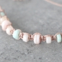 With these shell pearls you can make the most beautiful jewellery for this summer
