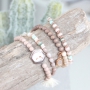 With these shell pearls you can make the most beautiful jewellery for this summer