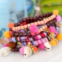 Super Trendy is our jewellery with the hype of this moment pompom jewellery!