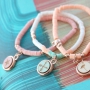 Create super trendy jewellery with our wooden cabochons!