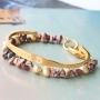 Wow! Trendy jewellery in gold, made with sale items!