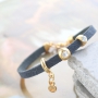 Make cute bracelets with the most pretty stringing materials and new DQ metal items