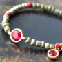 This jewellery with rocailles and stainless steel is on trend! 