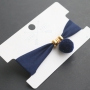 Create lovely bracelets with elastic Ibiza ribbon for your winter look!