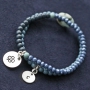 Jewellery in spring colours with glass beads opaque!