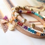 Subtle, colourful and trendy spring jewellery with pretty details 