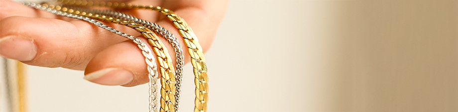 Stainless steel jewellery