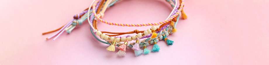 Tassels for jewellery and accessories