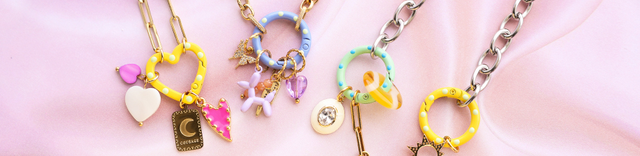 Shop now: colourful jewellery findings in new designs!