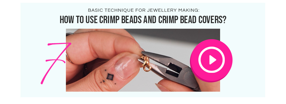 how to use crimp beads and crimp bead covers?